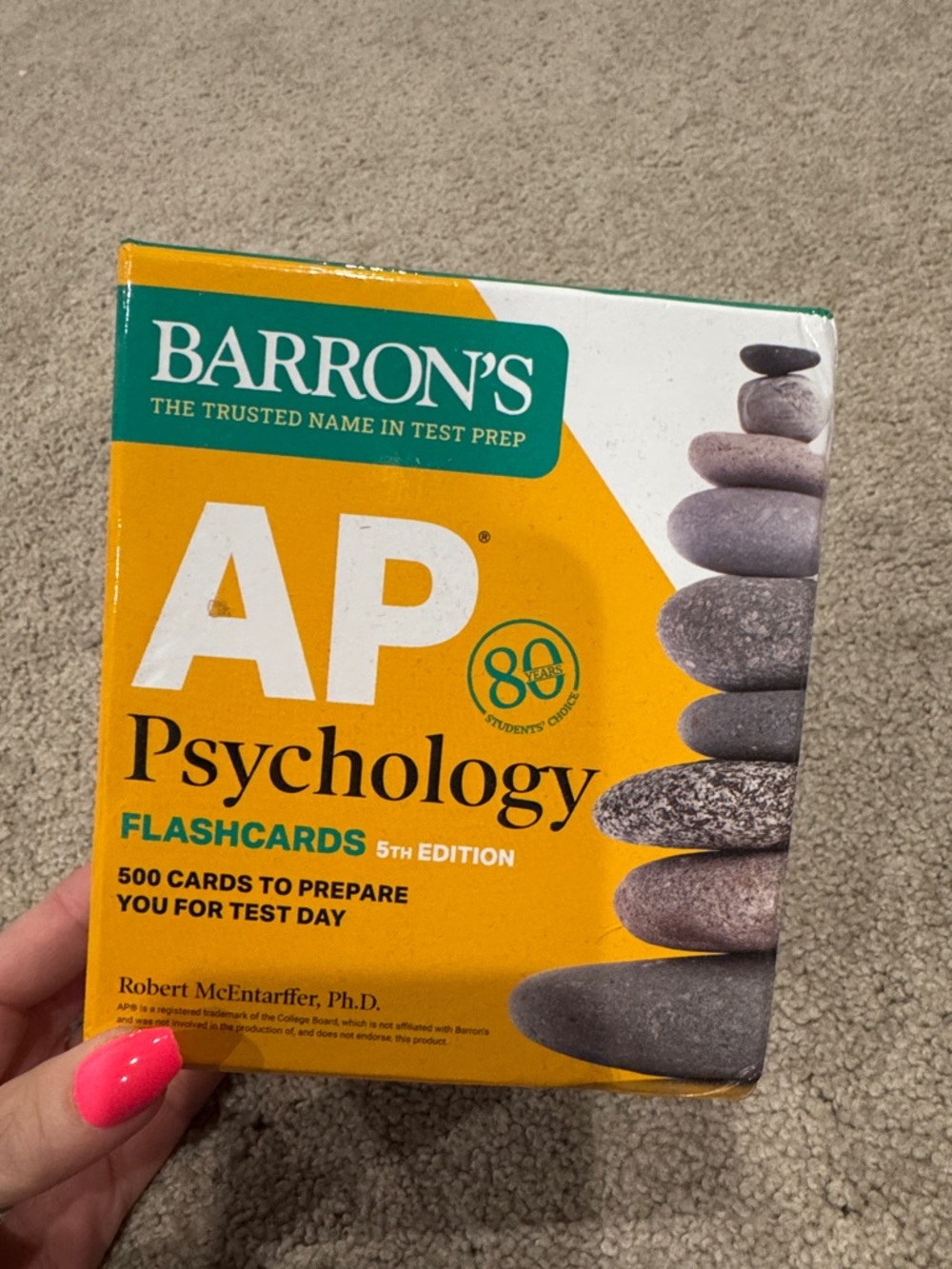 Barron's AP Psychology Flashcards